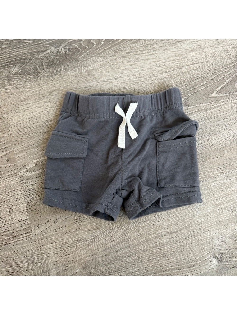 Max & Marcus Baby Cargo Shorts with Drawstring Waist, 12 Months